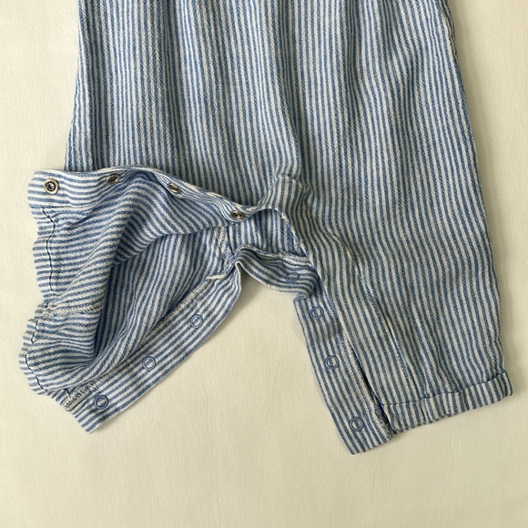 Baby Boden Linen Jumpsuit/Coveralls - Picture 7 of 8